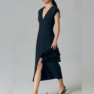 Anthropologie Modern Slim Midi Dress